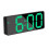 (Yellow) Clock Desk Large Digital Wall Clock Desk Office Items Children's Curved Decor 1