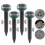 (2pcs) Outdoor Solar Snake Repeller, Ultrasonic Solar Snake Repeller, Outdoor Snake Repeller 1