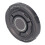 Fingertip Gyroscope Round Metal Toy Grey 16