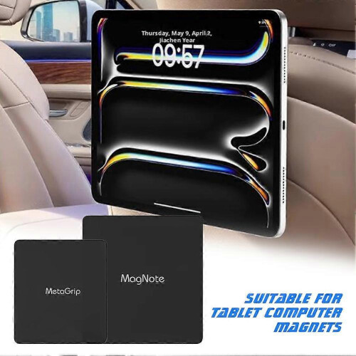 (Big, Pink) Magnetic Holder Sticker Wall Mount for Tablet Computer Magnets 1