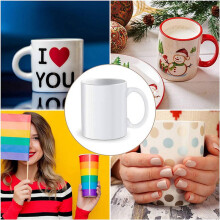 210Pcs Sublimatie Krimpfolie 5X10 Inch Warmteoverdracht Krimpfolie Krimpfolie Zakken Wit Krimpfolie Bands voor Mok
