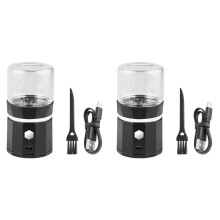 2X Pill Crusher Fine Powder Electric Grinder - Portable Cordless Pill Crusher for Travel, Easily Crush Pills