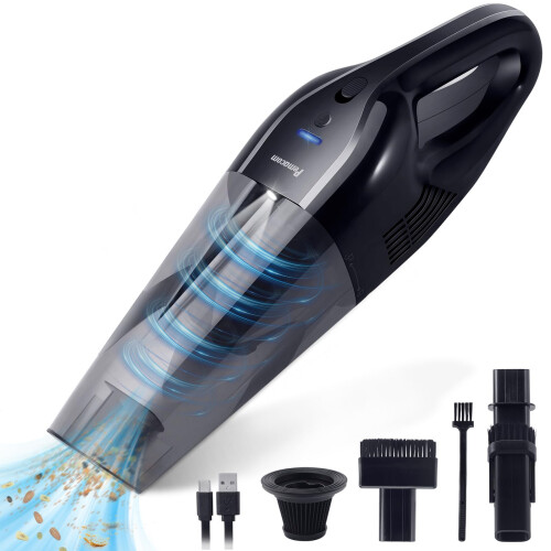 Cordless Handheld Vacuum with Strong Suction Power for Home Use