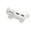 Kitten Shape Ceramic Toothbrush Holder 3 Slots Toothbrush-White 1