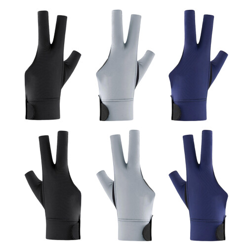 NonSlip Elastic Billiard Training Gloves Breathable Three-1 1 1