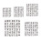40 stuks letternummer tekening stencils voor het schilderen-4 2