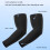 Soft Sun Protections Arm Sleeves Suitable For Multiple-White 4
