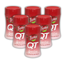 Typhoo QT Instant Tea Drink 125g x 6 Jars