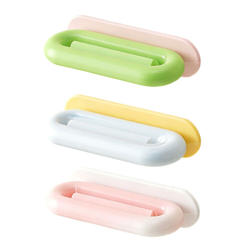 Space Saving Toothpaste Holder And Organizer For Shampoo-Green 1