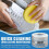 2pcs Cleaning Cream for White Shoe Multi-functional Cleaner with Wipe Stains 4