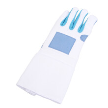 Fencing Glove Left Hand - Skid Resistant Abrasion Proof Saber Glove XS