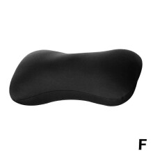 (Silver remote control model) Micro bead Pillow Cushion Travel Beanie Bolster Roll Nap Neck