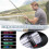 (Red 12cm)12/17cm Deep Drop Underwater LED Lure Light Fishing Squid Flash Lamp Night 2