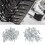 100Pcs Tire Spikes 27mm, 6mm Thread Steel Studs 1