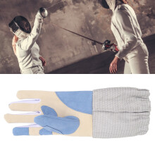 Fencing Glove Left-Hand M, Knitted Fabric, Saber