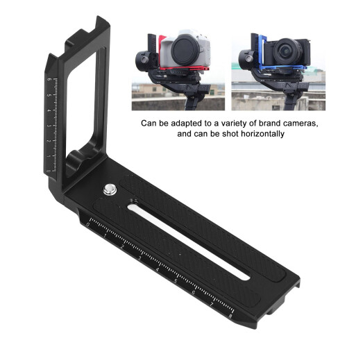 Camera L Bracket RSC2 RS3 - 1/4 Inch, 38mm Arca 2