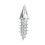 100Pcs Tire Spikes 27mm, 6mm Thread Steel Studs 5