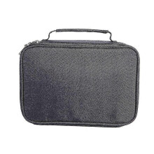 Large Capacity Pencil Case Zipper Pencil Stationery Box 72 Slots (Black) - DD01