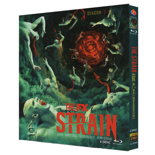 The Strain Season 3-4 Blu-ray 1080P BD