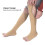 Comfy Socks Compression Zipper Socks S/M - Easy On Off Zip Up Support Unisex 1
