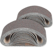 20x Sanding Belt 330*10mm, Sander Belts Set 80/120/180/240 Grains for Belt Sander,for Grinding,sharpening And Derusting - Ri