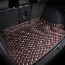 (Coffee) Boot Liner with Raised Edges for Mazda CX-5 2017-2023, Leather Car Trunk Mat Protector Guard Tray - Dog Friendly & Waterproof Accessory
