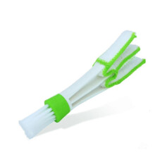 1pc Car Air Conditioner Vent Brush Microfibre Car Grille Cleaner Auto Detailing Blinds Duster Brush. - PR