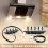 (Golden) Range Hood Switch 5 Button Kitchen Replacement Accessories Universal Switch 3