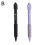 (L Long Wide Type, Black and purple) Answer Pen ABCD Rotating Decompression Gel Pen 1