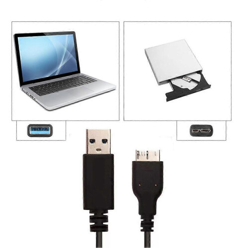 USB3.0 Male to Female Data Cable Mobile Hard Drive Connection Cable 2