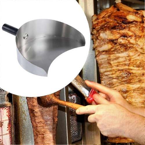 Stainless Steel Spatula Meat Catch Tray 2