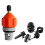 Inflatable Boat SUP Pump Adapter with Nozzle, Multi-Purpose SUP Pump Adapter Compressor Air Valve Converter 1