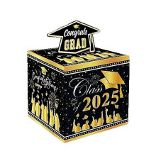 (Black B) High Performance Unique Cash Grad Card Grade with Gift 2025 Out Box Money Graduation Suprise for Pull Ergonomic Top Trendy