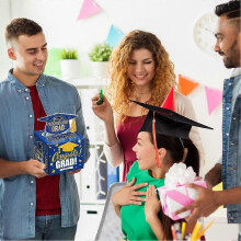 (Black A) High Performance Unique Cash Grad Card Grade with Gift 2025 Out Box Money Graduation Suprise for Pull Ergonomic Top Trendy
