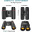 Compact Binoculars, 30x60 Outdoor Foldable Compact Folding Telescope 2