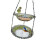 Beautiful Two Layer Hanging Bird Water Dish With smooth-Gray 1