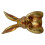 Delicate Gold Rabbit Display With Weathered Finish Pretty-large 1