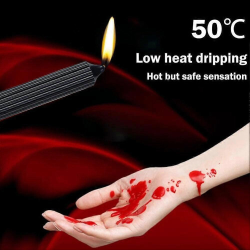 (B) SM Low Temperature Candle Wax Play Candles Romantic Creator for Lovers 1