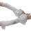 Breathable Nylons Bows Arm Sleeves Stretchable Lace-White 1