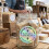 140Pcs Sparkling Round Thermal Labels Sticker For-five colors 5