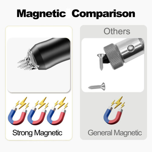 Quickly Release Magnetic Screw Rings Bit Extenders Magnetizers 2