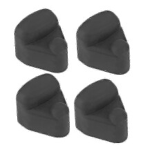 4-Pack Leak Proof Silicone Stoppers for Quick FILP GO 24 Oz and 36 Oz Bottles - Durable Black Caps for UK Use