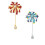 Broche pyrotechnique avec frange pendante, élégants modèles-Or 2