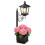 Decorative Solar Flower Pot Light Outdoor Wall Mount Or-2 2