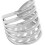 Bague Entrelacée Creuse Géométrique Moderne Style-A21 1 2601275 5