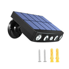 Waterproof LED Solar Wall Street Light Outdoor PIR Motion Sensor Garden Lamp