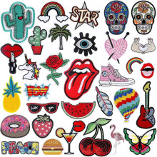 Iron-on Patches,20 Pcs Patches For Clothes Flowers Patches Appliqu Patches hy