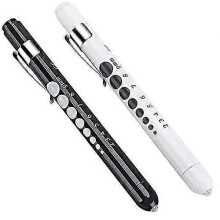 Diagnostic Light, Pupil Lamp, Medical Penlight (2 Units), Reusable, Diagnostic, Led Pen Torch, Light, Grip With Pocket Clip