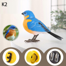 Electric Singing And Chirping Bird Toy, Artificial Bird Toys, Cute Interactive Bird Toy And Decoration, Motion And Sound Activated, Battery Operated