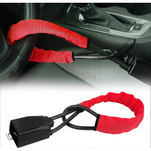 Car Steering Wheel Lock, Anti-Theft Device, compatible Max 17 Inch Length, Small and Light-Weight, Multi-Functional, Fit Most Vehicle, SUV